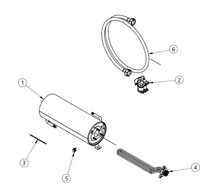 Horeca Parts - Zmywarka Silanos EXV090