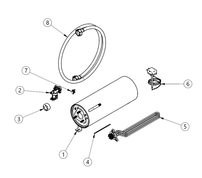 Horeca Parts - Zmywarka Silanos EXV093