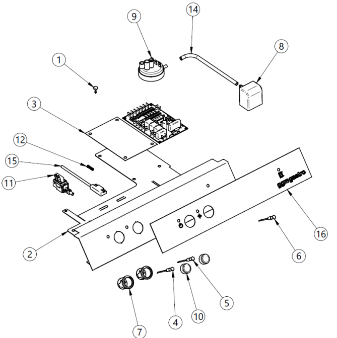 Horeca Parts - Zmywarka Silanos EXV094
