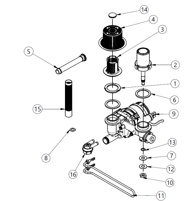 Horeca Parts - Zmywarka Silanos EXV095