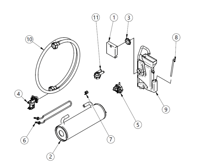 Horeca Parts - Zmywarka Silanos EXV095