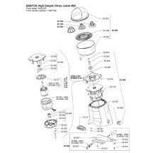 Horeca Parts - Wyciskarka do cytrusów Santos 52C