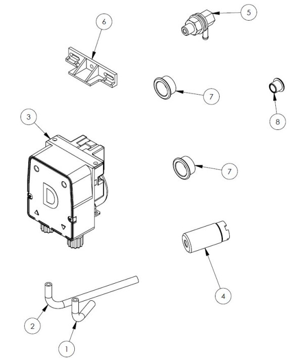 Horeca Parts - Zmywarka Stalgast 801401