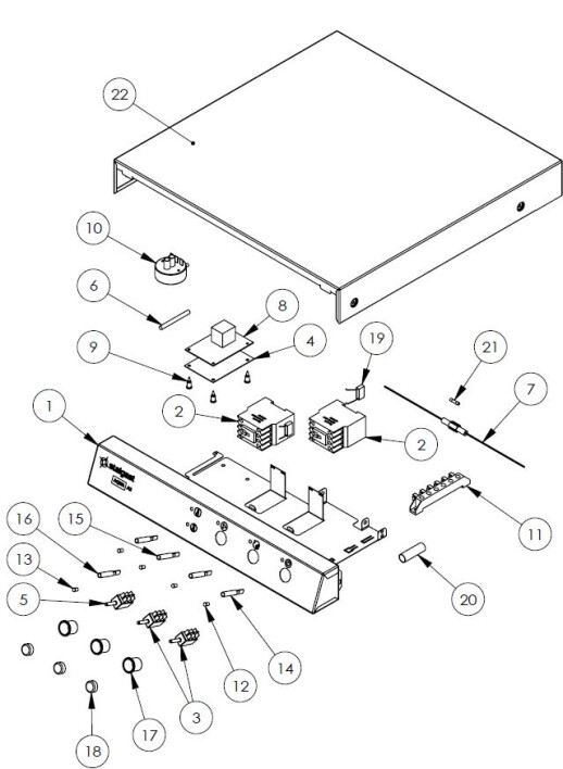 Horeca Parts - Zmywarka Stalgast 801505