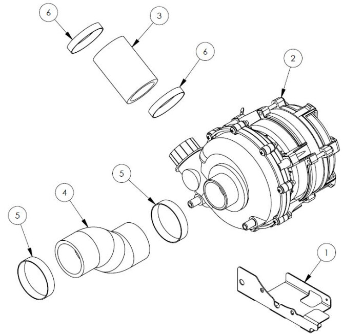 Horeca Parts - Zmywarka Stalgast 801505