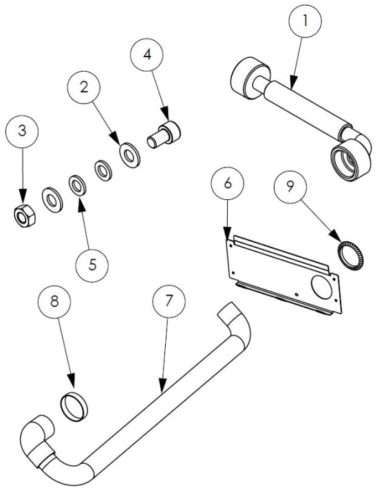 Horeca Parts - Zmywarka Stalgast 801505