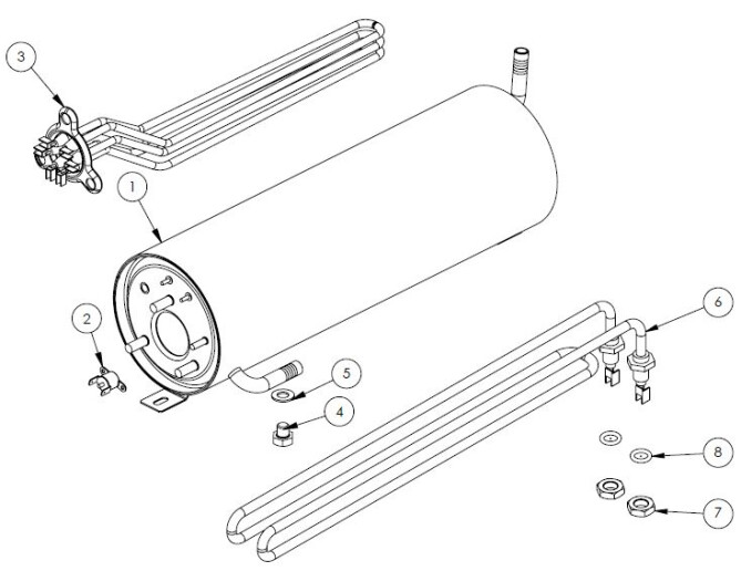 Horeca Parts - Zmywarka Stalgast 801506