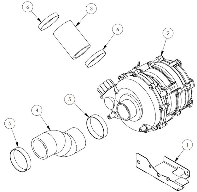 Horeca Parts - Zmywarka Stalgast 801506