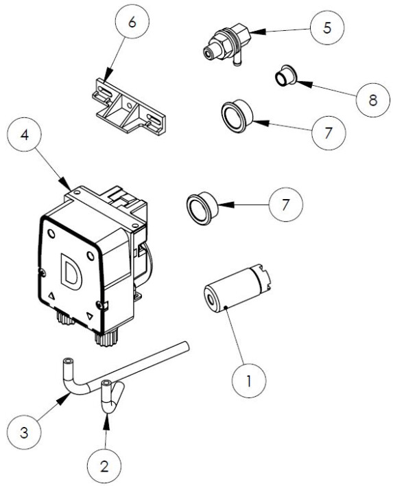 Horeca Parts - Zmywarka Stalgast 801506