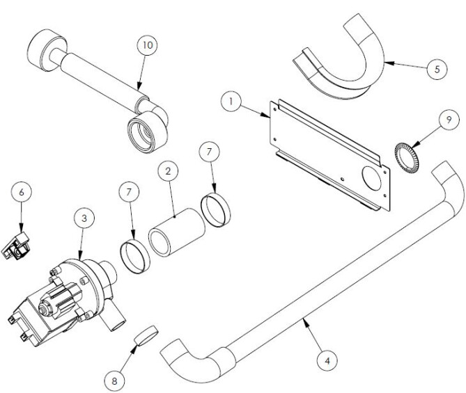 Horeca Parts - Zmywarka Stalgast 801507