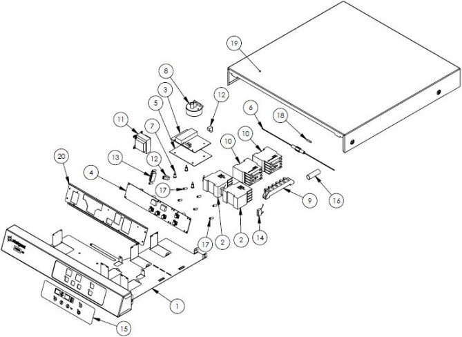 Horeca Parts - Zmywarka Stalgast 801555