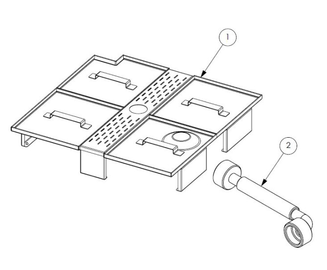 Horeca Parts - Zmywarka Stalgast 801555