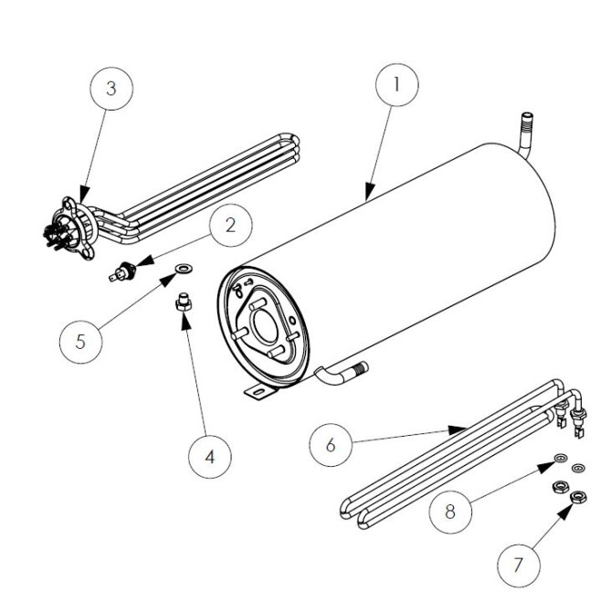 Horeca Parts - Zmywarka Stalgast 801555