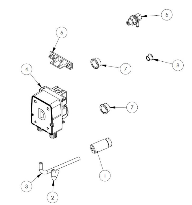 Horeca Parts - Zmywarka Stalgast 801555