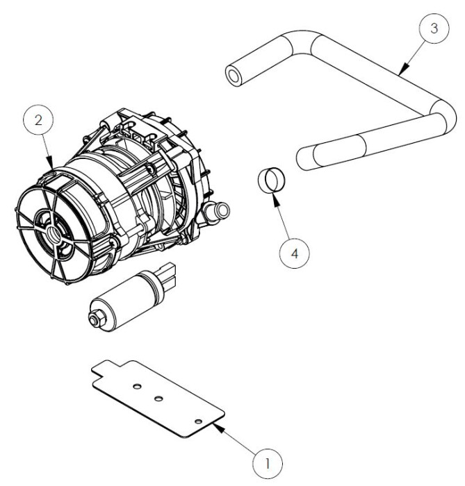Horeca Parts - Zmywarka Stalgast 801565