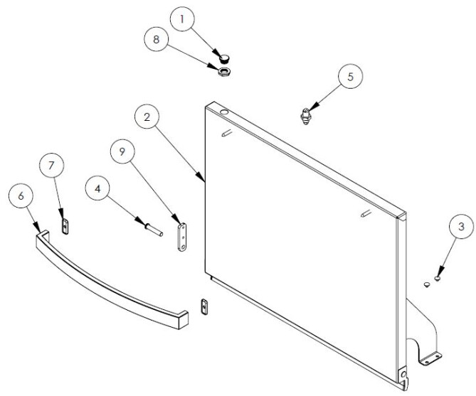 Horeca Parts - Zmywarka Stalgast 801565