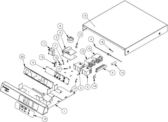 Horeca Parts - Zmywarka Stalgast 801565