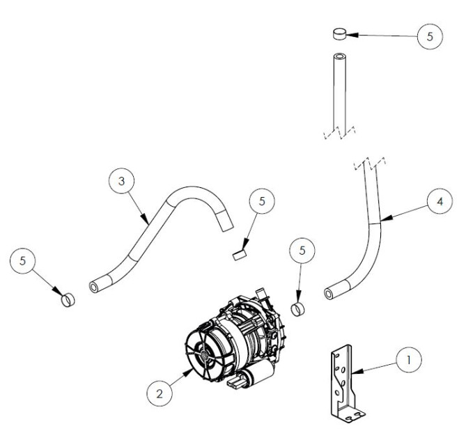 Horeca Parts - Zmywarka Stalgast 803036