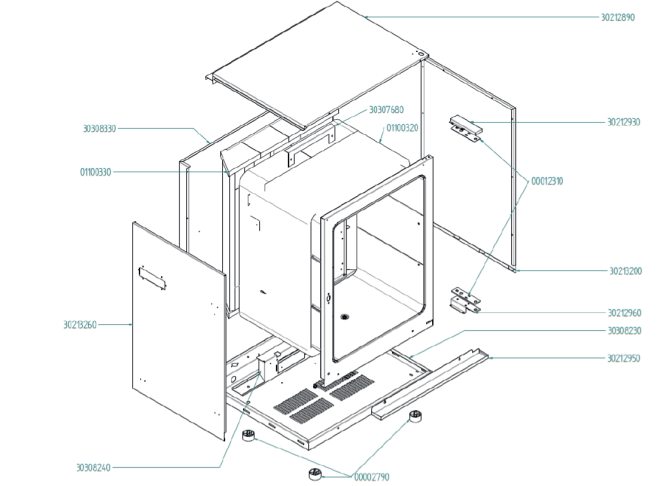 Horeca Parts - Piec konwekcyjny Tecnoeka EKF1064EUD