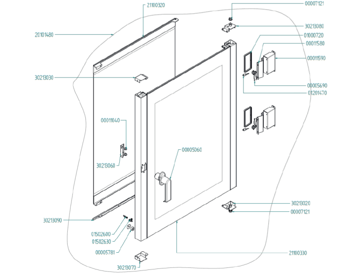 Horeca Parts - Piec konwekcyjny Tecnoeka EKF1064EUD
