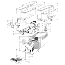 Horeca Parts - Dozownik zimnych napojów Ugolini COMPACT 12-20 UL