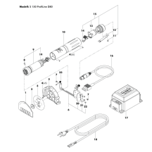 Horeca Parts - Nóż elektryczny do Kebaba Uyar 2000510 (H8000)