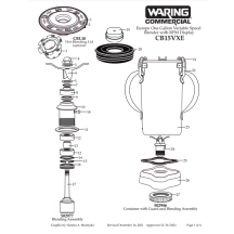 Horeca Parts - Blender Waring Commercial CB15VXE