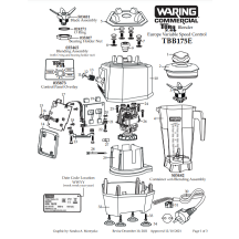 Horeca Parts - Blender Waring Commercial TBB175E