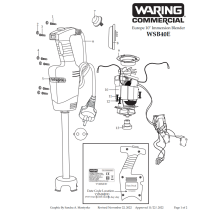 Horeca Parts - Mikser Waring Commercial WSB40E