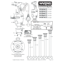 Horeca Parts - Mikser Waring Commercial WSB50CE