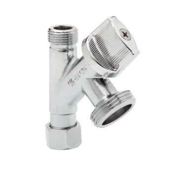 Horeca Parts - Kątowy zawór podłączeniowy 3/8" x 3/4" x 3/8" – Arco Conekta