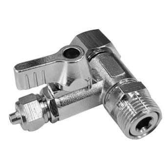 Horeca Parts - Kątowy zawór odcinający 3/8" x 3/8" x 1/4" – FitAqua AP-BWF-06