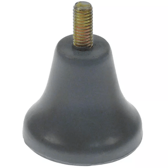 Horeca Parts - Nóżka do urządzenia rozmiar gwintu M6 guma ø 36mm szary H 30mm długość gwintu 14mm - Berkel