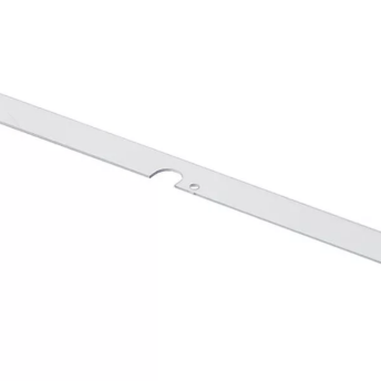 Horeca Parts - Listwa plastikowa transparentny L 393mm SZER. 25mm średnica otworu 3mm grubość 2mm - Berkel