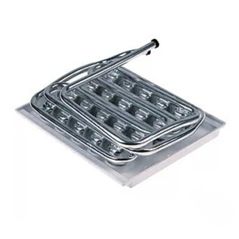 Horeca Parts - Parownik wys. 40mm dł. 225mm szer. 180mm 20 kostek - Kostkarki do lodu Stalgast, Brema