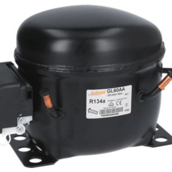 Horeca Parts - Sprężarka/Kompresor Cubigel GL60AA gaz R134 pojemność 6.0cm³ 220-240V 50Hz moc 1/6HP