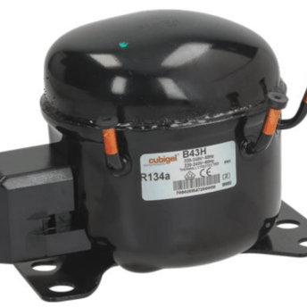 Horeca Parts - Sprężarka/Kompresor Cubigel B43H gaz R134 pojemność 4.3cm³ 220-240V 50-60Hz moc 1/10HP