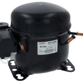 Horeca Parts - Sprężarka/Kompresor Cubigel GPY12RAa gaz R134 pojemność 12.1cm³ 220-240V 50Hz moc 3/8HP