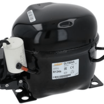 Horeca Parts - Sprężarka/Kompresor Cubigel GLY80AA gaz R134 pojemność 8.1cm³ 220-240V 50Hz moc 1/4+HP