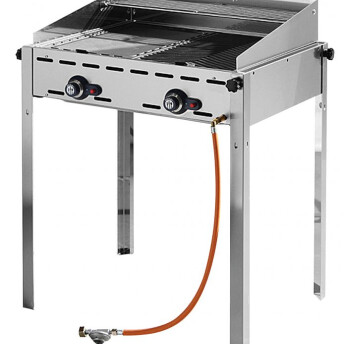 Horeca Parts - Gril gazowy 2-palnikowy Hendi