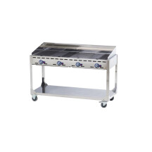 Horeca Parts - Grill Hendi Green Fire Kitchen Line 4-palnikowy 149614