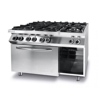 Horeca Parts - Kuchnia gazowa Hendi 6-palnikowa Kitchen Line 225899