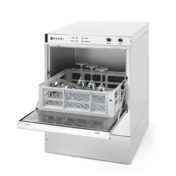 Horeca Parts - Zmywarka do szkła 40x40, manualna, z dozownikiem detergentu i pompą spustową Hendi 233023 (Euroline 40)