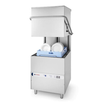 Horeca Parts - Zmywarka kapturowa do naczyń, manualna, z dozownikiem detergentu Hendi 233061 (Turbo 1500)