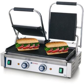Horeca Parts - Grill kontaktowy Hendi podwójny 263709