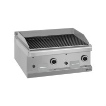 Horeca Parts - Grill MBM z lawą wulkaniczną, stołowy, gazowy,linia 700 - kod MG7GPL877G