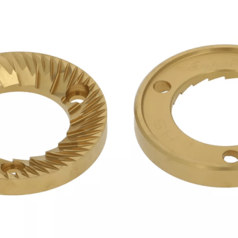 Horeca Parts - Płaskie żarna mielące 65 mm, Titanium HS, do młynka do kawy - Eureka