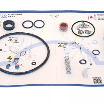 Horeca Parts - Zestaw serwisowy CARPICARE KIT 191 K P, do modeli 191 K P, okres serwisowy 6 miesięcy – Carpigiani