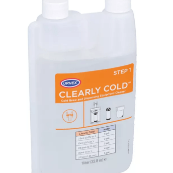 Horeca Parts - Detergent do ekspresów Cold Brew, 1 l, NSF - Urnex Clearly Cold