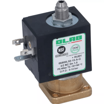 Horeca Parts - Zawór elektromagnetyczny 3-drożny 220/230V 50/60Hz poł. 1/8" (LF1120521)